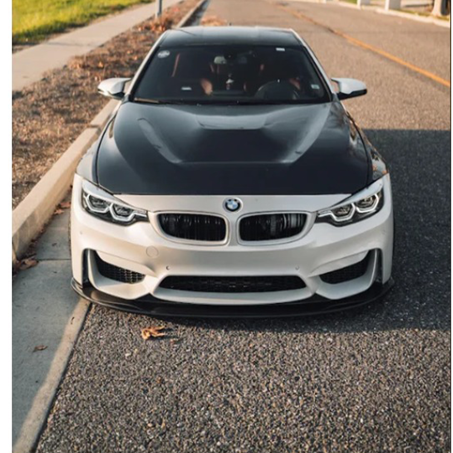 Carbon Fiber Front Lip V3 for BMW F80 M3 F82 F83 M4