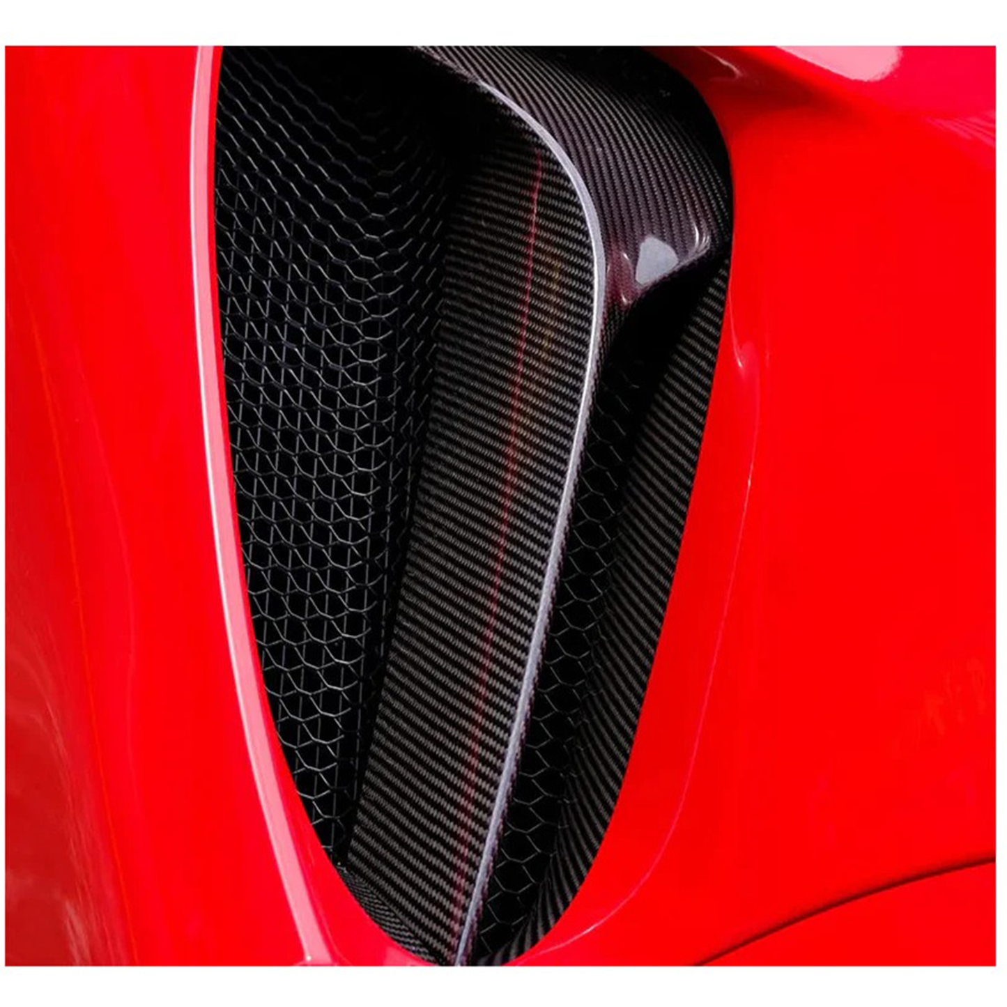 Carbon Fiber Side Air Duct Vent for Ferrari SF90