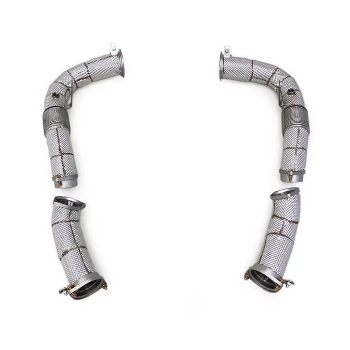 STRATEC SYSTEMS Catless Exhaust Downpipes for BMW M5 G90 G99 S68 - View 2
