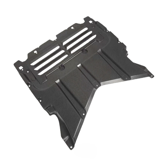 Bull Boost Performance Pre Preg Carbon Fiber Oil Cooler Skid Plate for BMW G90 G99 M5 - View 2