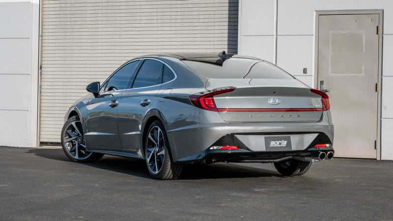 Borla 21-23 Hyundai Sonata SEL Plus/Limited 1.6L L4 (T) FWD S-Type Cat-Back Exhaust - Bright Chrome 140921