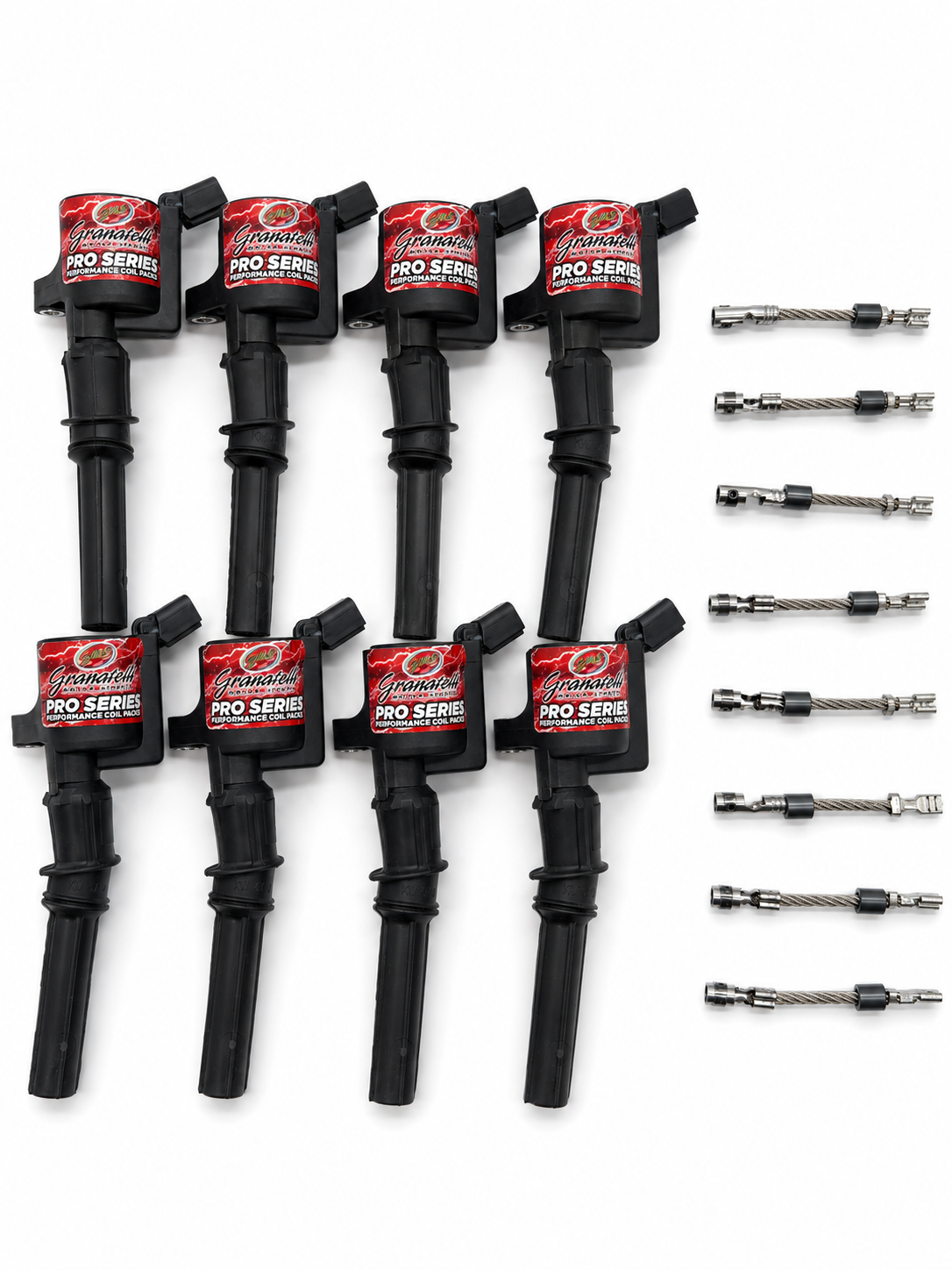 2005–2014 Ford 4.6L/5.4L 3V Granatelli 42kV Hot Street Coil Packs – 25-3001