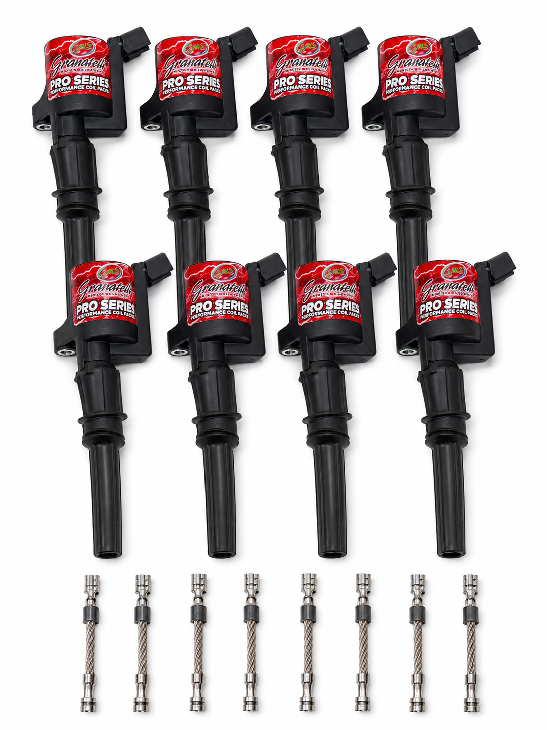 2005–2014 Ford 4.6L/5.4L 3V Granatelli 42kV Hot Street Coil Packs – 25-3001