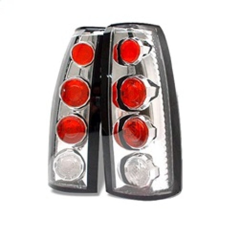 FR SPORT Spyder Chevy C/K Series 1500/2500 88-98/GMC Sierra 88-98 Euro Style Tail Lights Chrm...