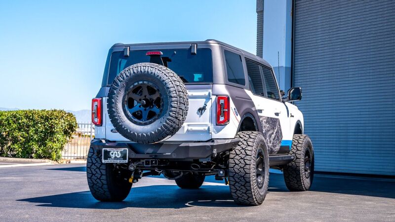 FR SPORT Borla 21-22 Ford Bronco 2.3L 4WD ATAK Axle Back Exhaust w/ Black Coated Tips 11975CB -...