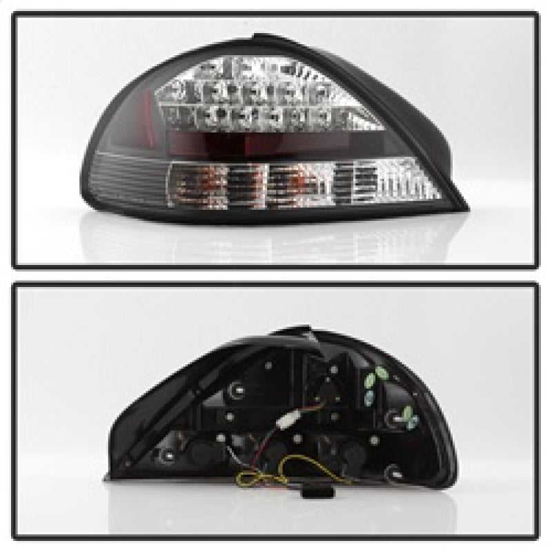 Spyder Pontiac Grand AM 99-05 LED Tail Lights Black ALT-YD-PGAM99-LED-BK 5007117