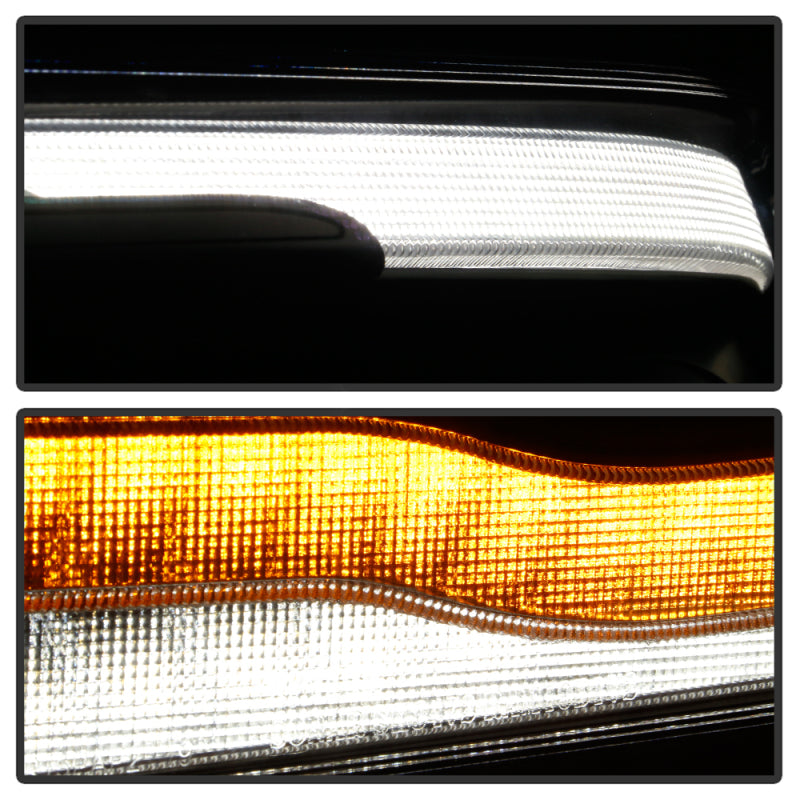 Spyder Dodge Ram 19-20 Halogen Model Projector Headlights Chrome PRO-YD-DR19HALSI-SEQ-BK 5087393