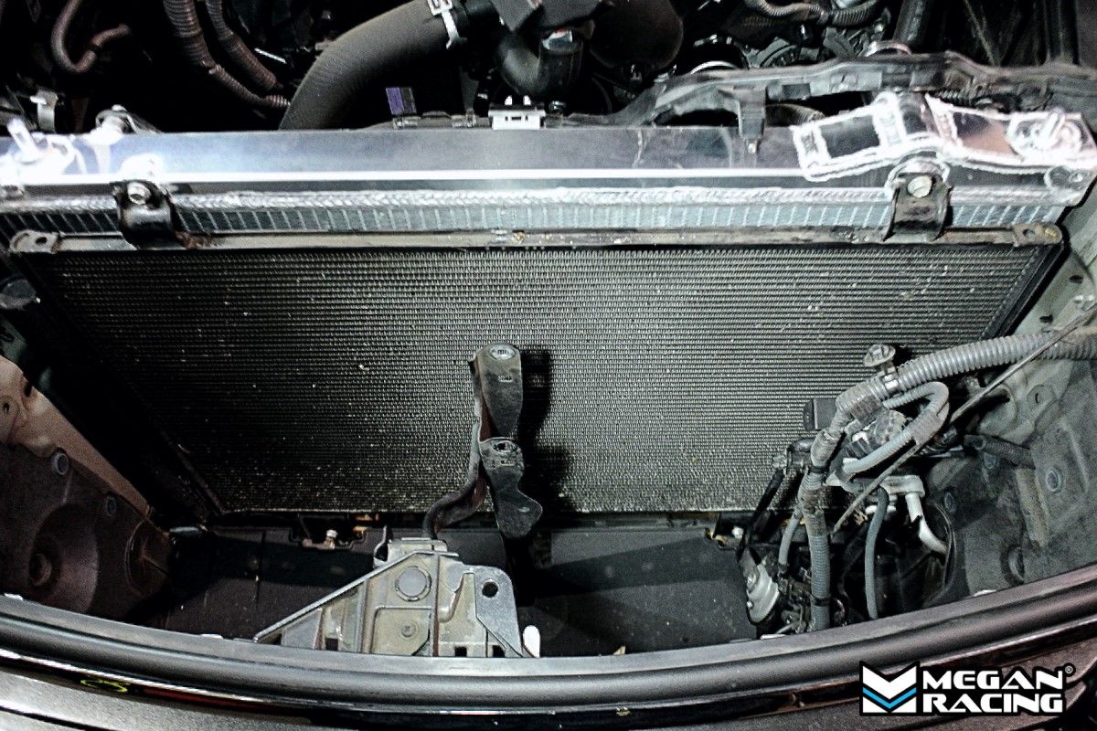 FR SPORT Megan Racing Radiator for 2013-2015 Lexus GS350 - All Aluminum, 36mm Heat Exchanger,...