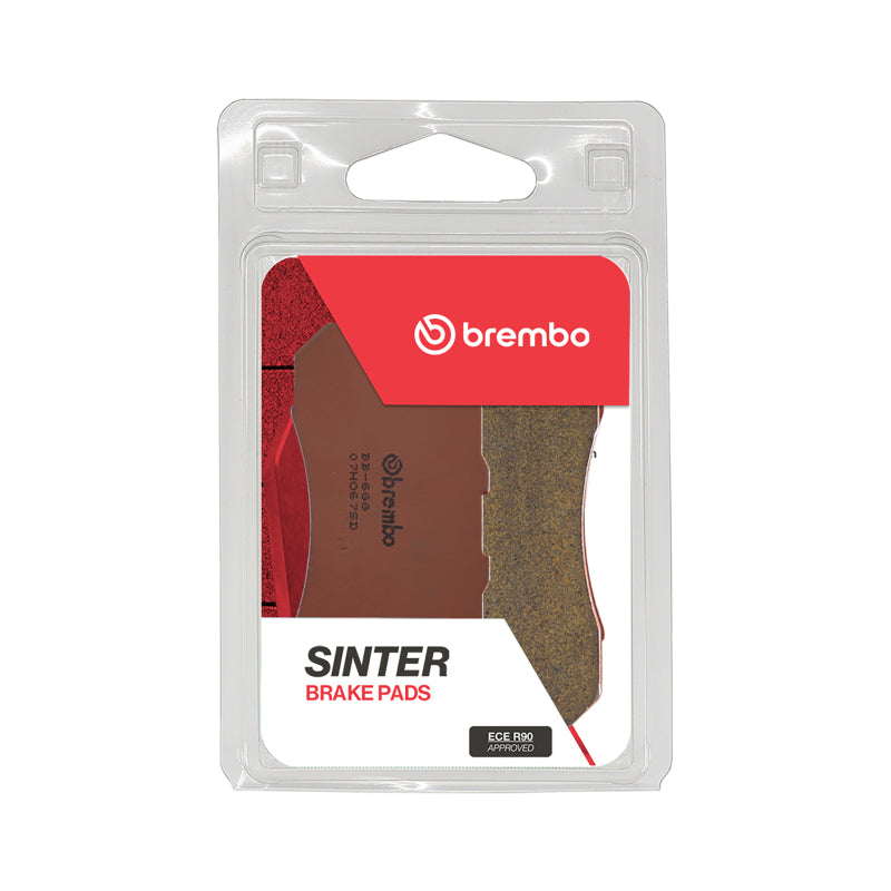 Brembo OE 15-20 Honda Pioneer 500cc Sinter Brake Pad - Front 07HO67SD