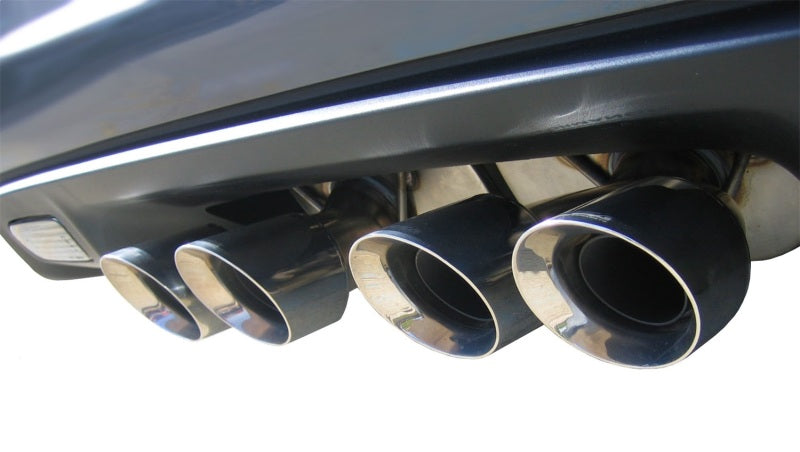 Corsa Performance 3.0" Dual Rear Exit Cat-Back Exhaust System With Twin 4.0" Tips