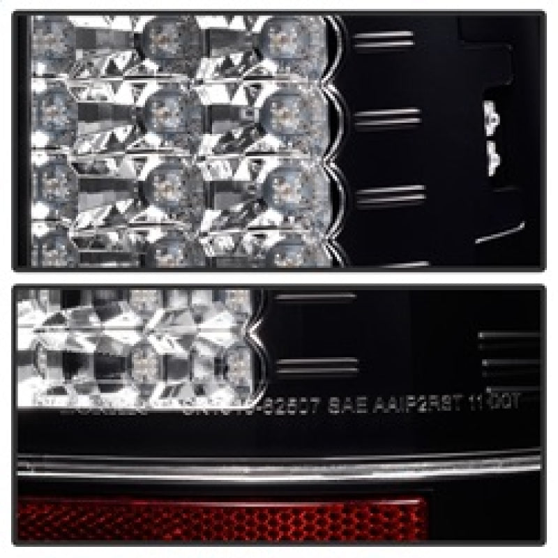Spyder Ford Super Duty 08-15 Version 2 LED Tail Lights Black ALT-YD-FS07-LED-G2-BK 5029188