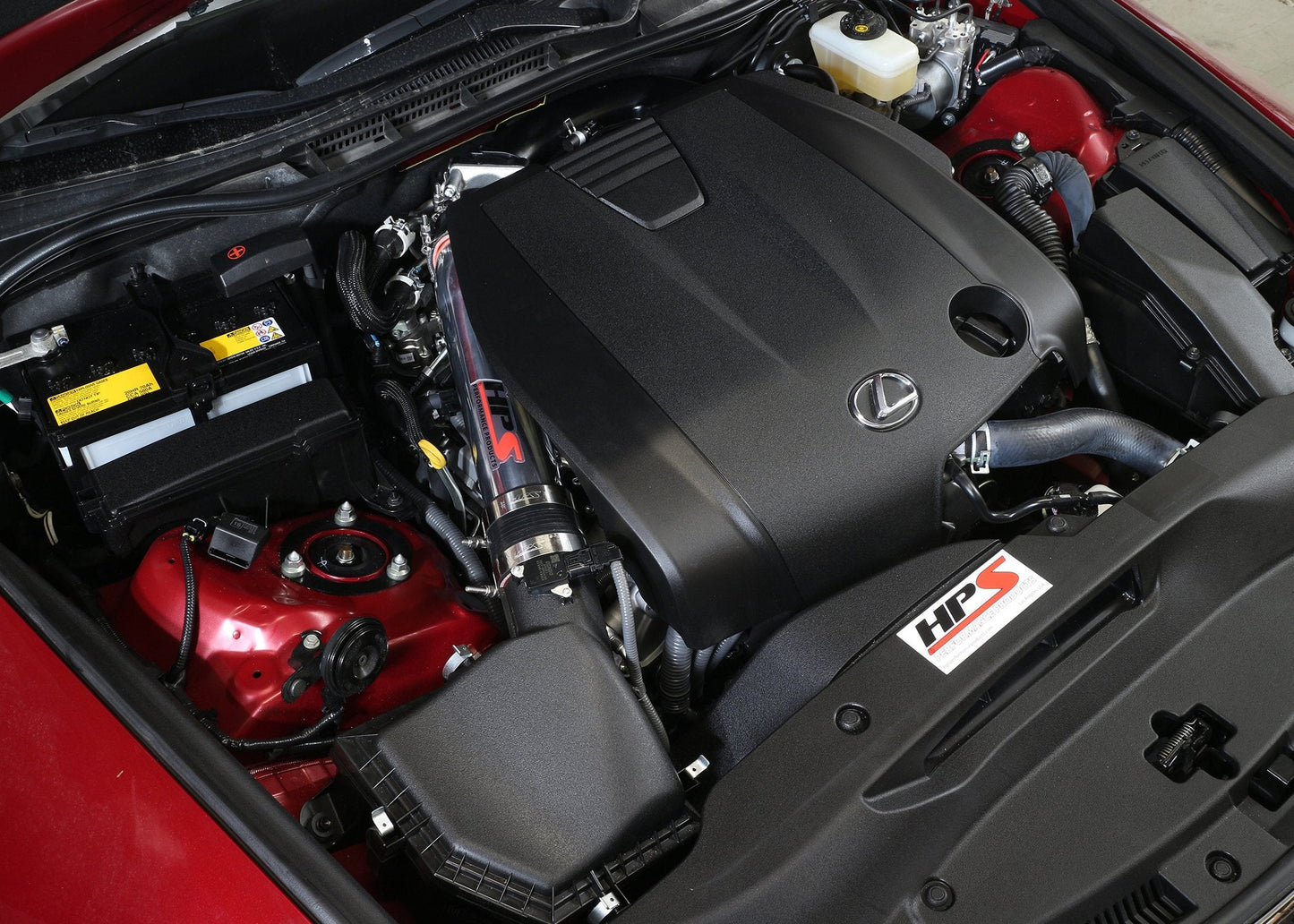 HPS Performance HPS Post MAF Air Intake Tube 2014-2015 Lexus IS250 2.5L V6 F-Sport, 27-559