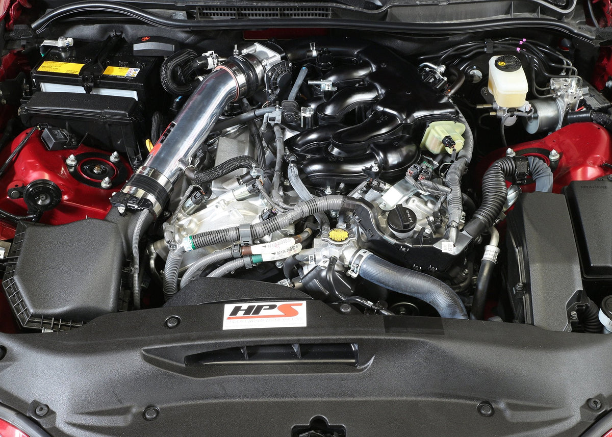FR SPORT HPS Post MAF Air Intake Tube Kit 2014-2016 Lexus IS250 2.5L V6 Non F-Sport, Black - View 3