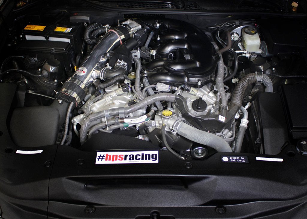 FR SPORT HPS Post MAF Air Intake Tube Kit 2013-2019 Lexus GS350 3.5L V6 F-Sport, Polish - View 3