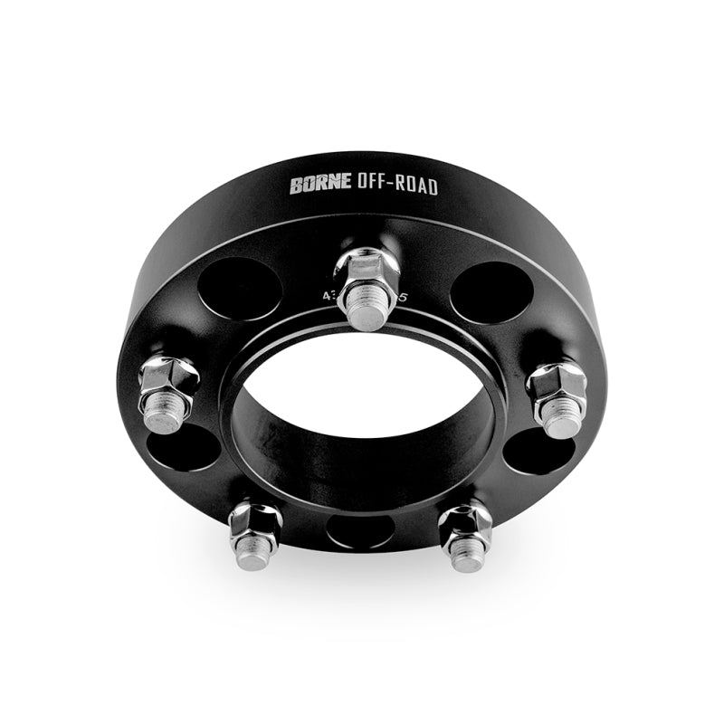 Borne Off-Road Wheel Spacers 5x150 110.1 38.1 M14 Black BNWS-010-381BK