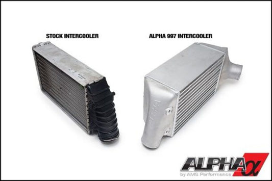 FR SPORT AMS Performance Porsche 997.2TT Alpha Intercooler System (For Stock Framed Turbos)...