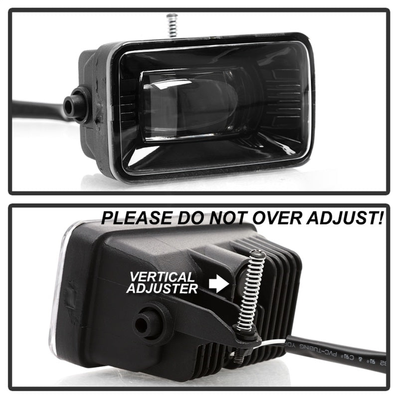 FR SPORT Spyder 15-18 Ford F-150 / 17-18 Ford F-250/F-350 Full LED Fog Lights - w/o Switch...