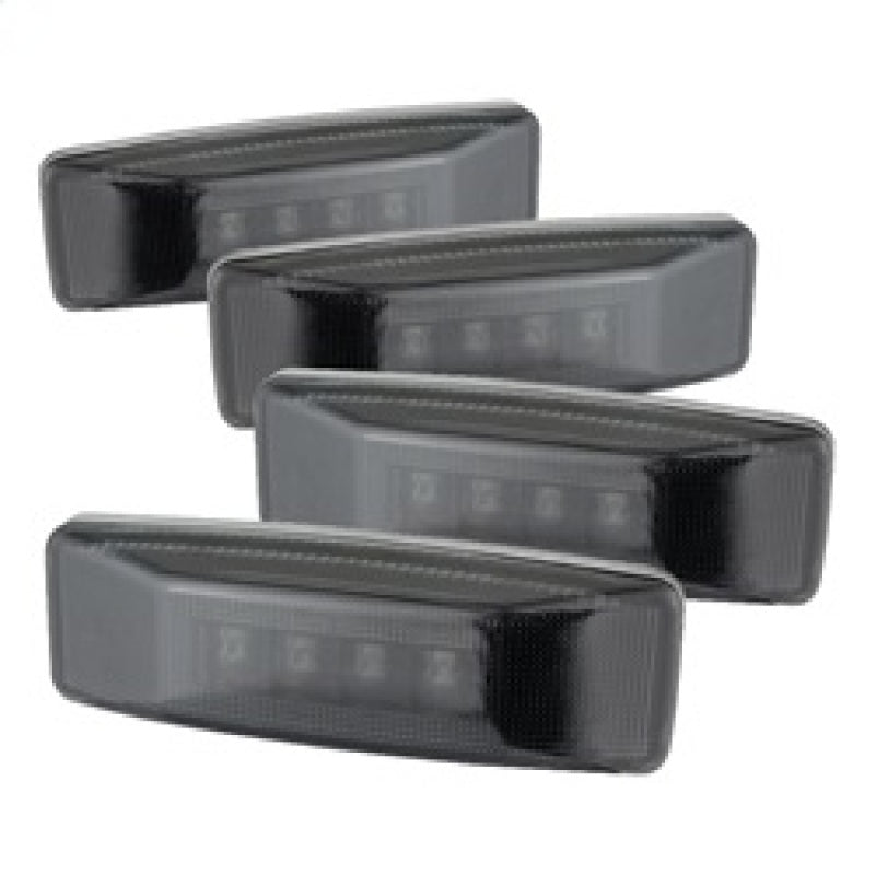 FR SPORT SPYDER Xtune Dodge Ram 94-02 Dually 2 Red LED+2 Amber LED Fender Lights 4pcs Smoke...