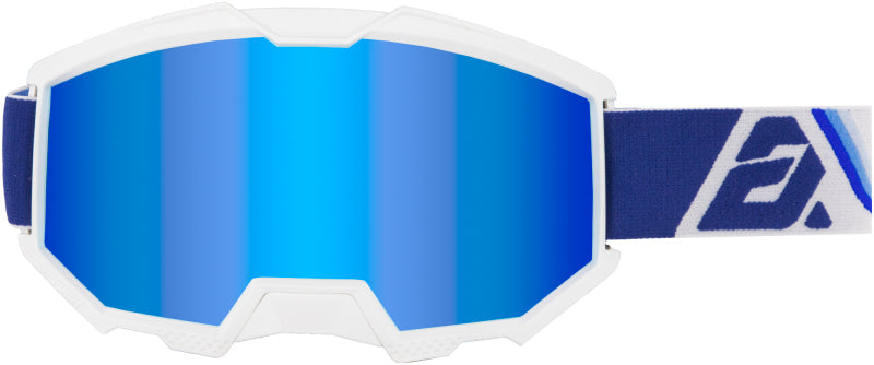 Answer Apex 3 Flo Goggles Blue/White - Adult 442937