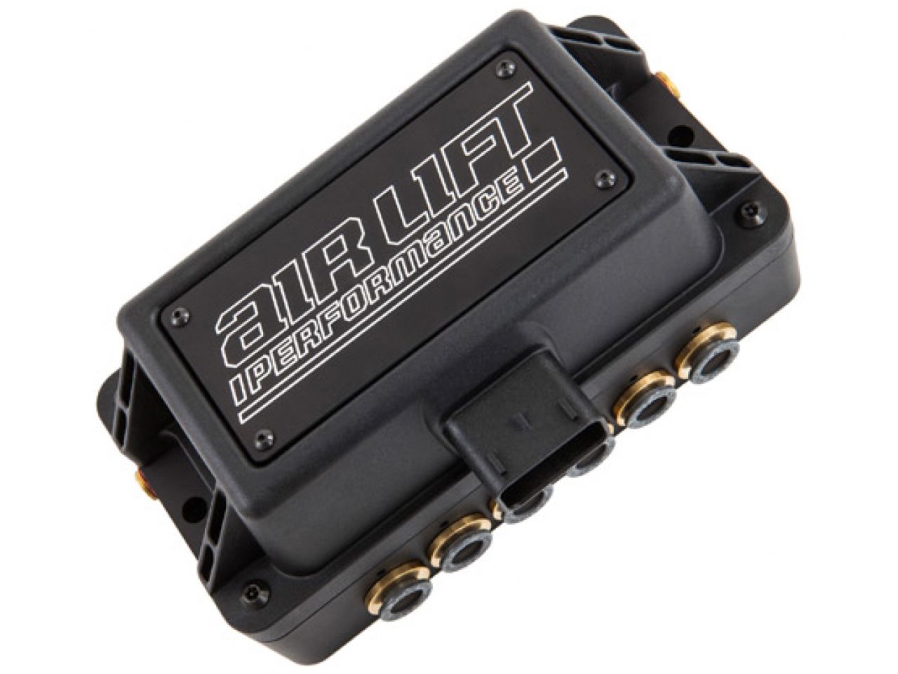 AIRLIFT Performance 3P(1/4" Air Line, 4 Gallon 5-Port Lightweight Raw Aluminum