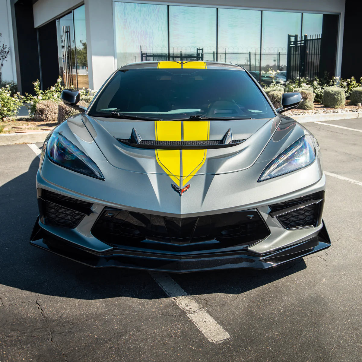 C8 ZR1 Replica Hood | 2020+ Corvette C8 ZR1 Style Hood (Double Sided Carbon Fiber 2pc Hood For Stingray/Z06/E-Ray)