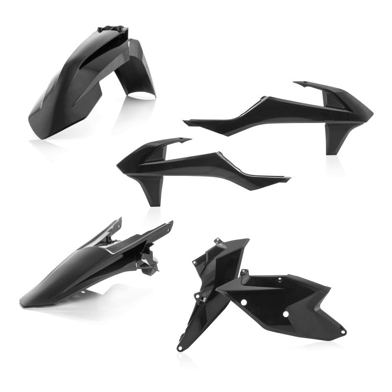 Acerbis 16-18 KTM 125-450 SX/ SX-F/ XC-F /XC Plastic Kit - Black 2421070001