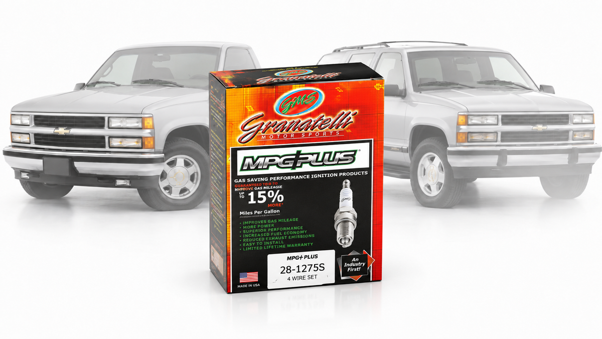 Granatelli Blue 0-Ohm Spark Plug Wires for 1997-2002 Chevy/GMC Trucks & Vans 5.0L/5.7L – 28-1275S