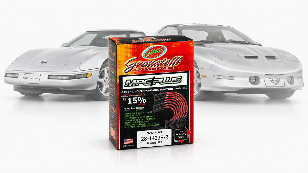 Granatelli Red 0-Ohm Spark Plug Wires for 1993 Chevrolet/Pontiac Firebird/Corvette/Camaro 5.7L – 28-1423S-R