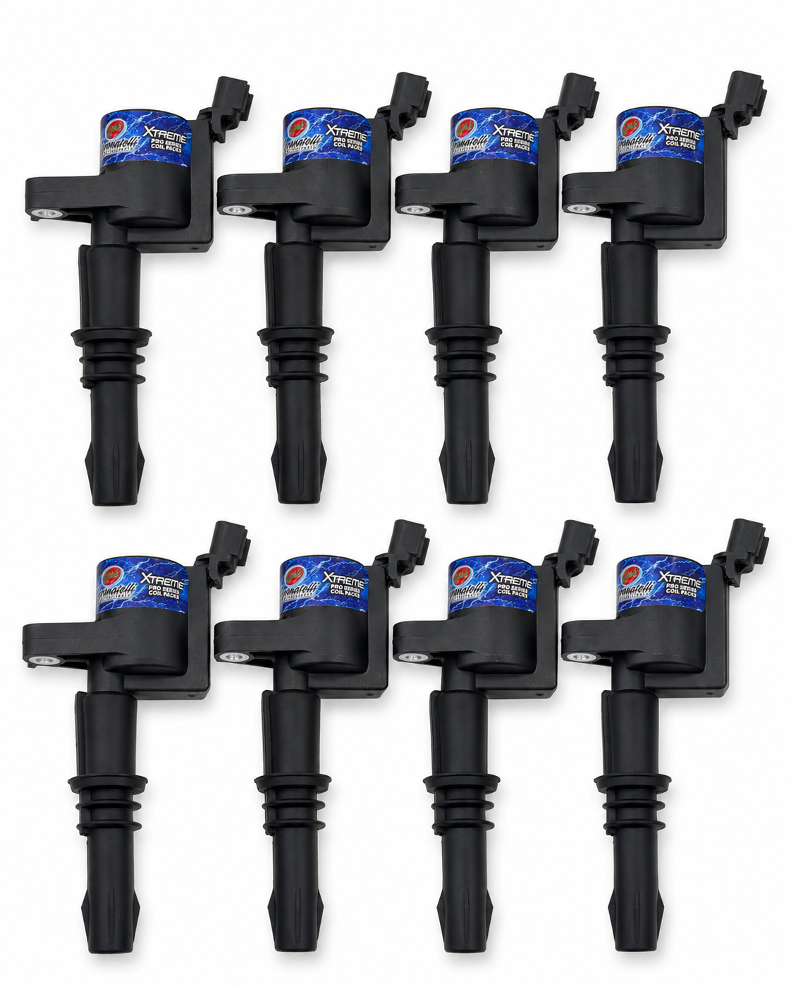 Granatelli 65kV Coil Packs & Connector Kit for 2008–2010 Ford 4.6L & 5.4L 3V – 28-1814SC