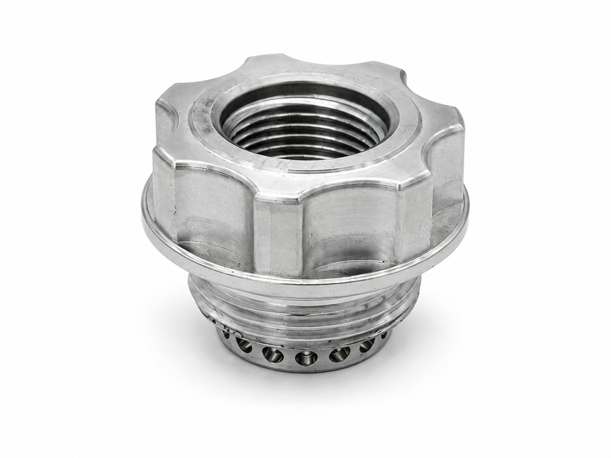 Granatelli -10AN ORB Billet Breather for OEM-Style Valve Covers – 280117