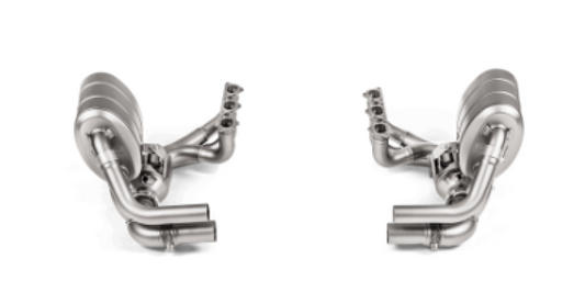 FR SPORT Akrapovic 2018 Porsche 911 GT3 (991.2) Evolution Header Set E-PO/T/4