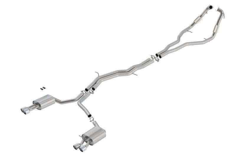 FR SPORT Borla 2018 Audi S4/S5 3.0L Turbo AT/MT AWD 2-4DR Stainless Steel "S-Type" Catback...