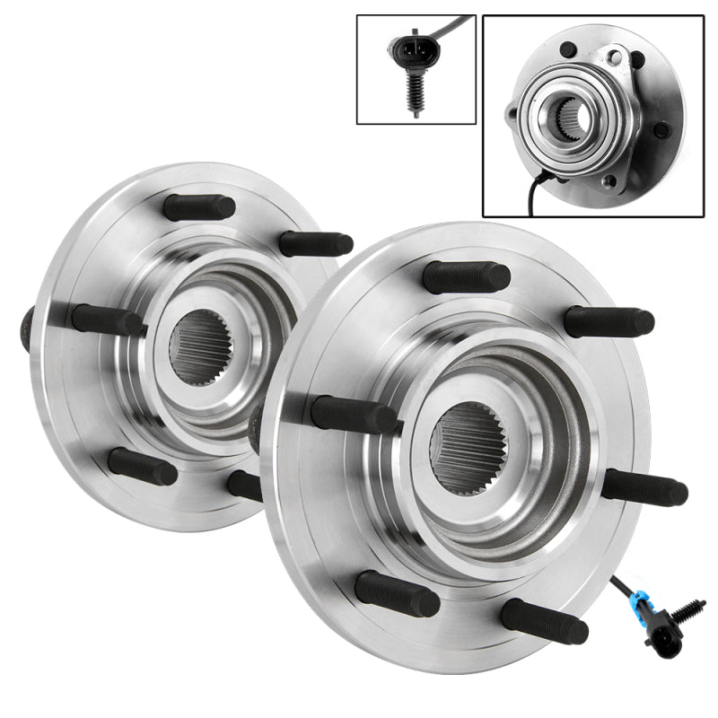 FR SPORT SPYDER xTune Wheel Bearing and Hub ABS Hummer H3 06-09 - Front Left and Right...