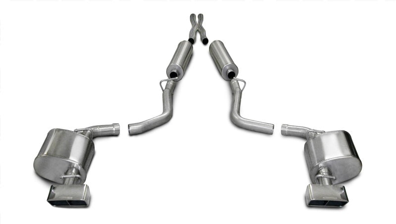 FR SPORT Corsa Performance 09-10 Dodge Challenger R/T 5.7L V8 Manual Polished Xtreme Cat-Back