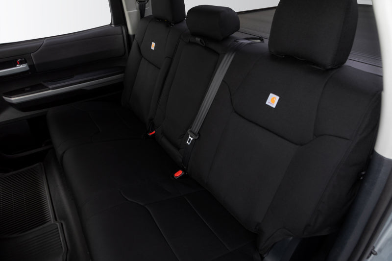 Covercraft 93-98 Ford Econoline Carhartt Super Dux PrecisionFit Custom Front Row Seat Covers - Black GTF180COBK