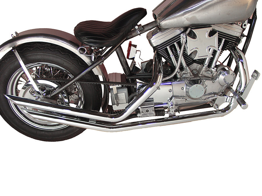 Exhaust Drag Pipe Set Slash Cut - 719B2S