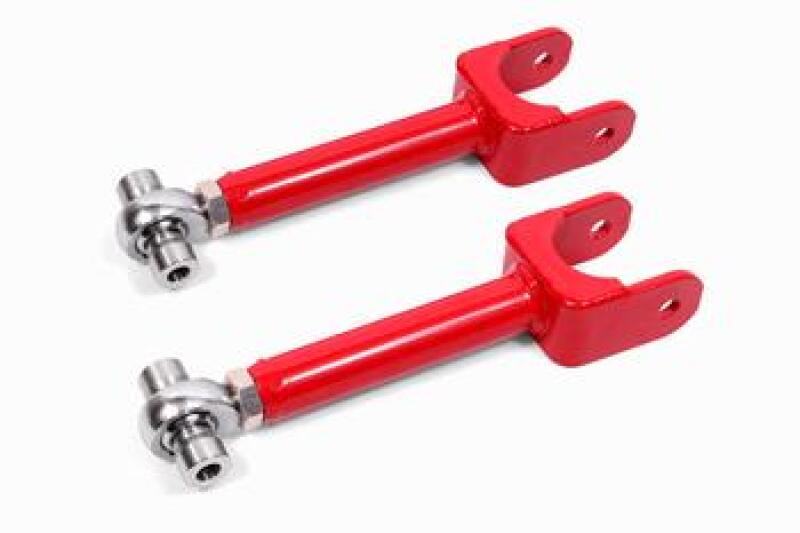 FR SPORT BMR Suspension BMR 78-87 G-Body Upper Control Arms DOM Single Adj Rod Ends - Red UCA461R