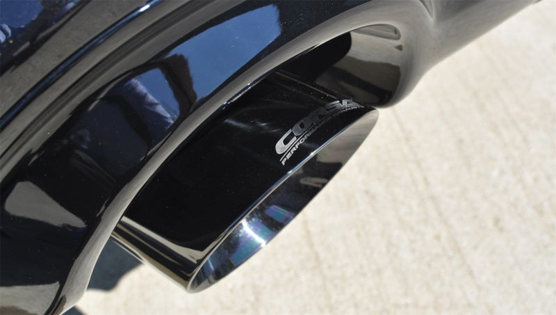 Corsa 11-21 Jeep Grand Cherokee 3.6L 2.5in Dual Rear Exit Sport Exhaust w/ 4.5in Black Tips 14980BLK