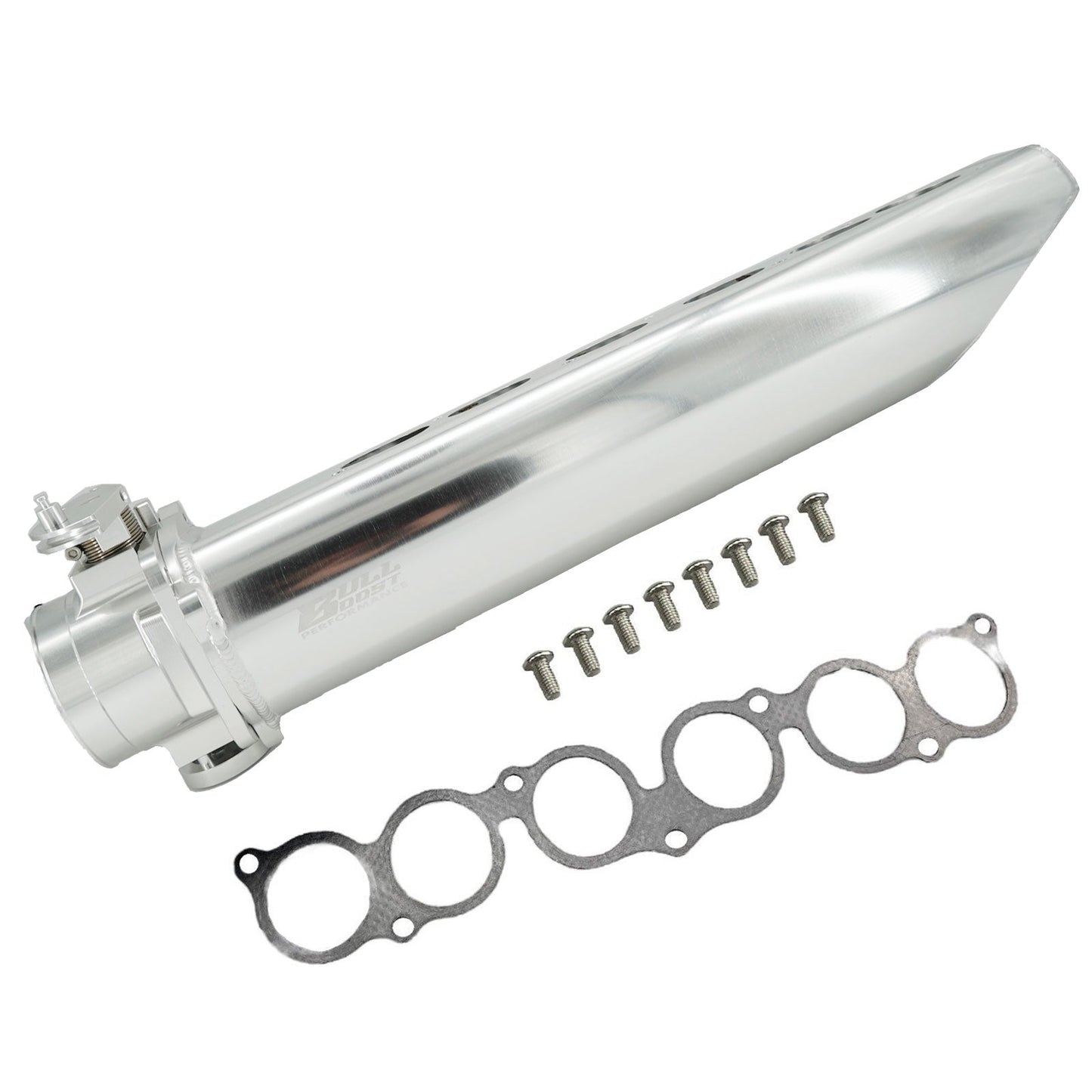 Silver Billet Forward Facing Intake Manifold 90mm Throttle Body for 2JZGE 2JZ-GE 2JZ GE