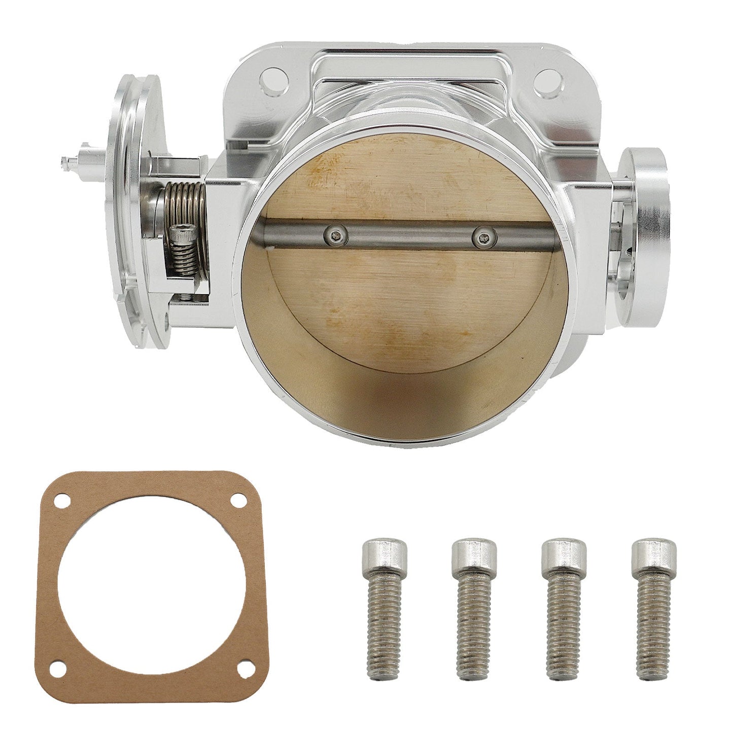 90mm HiFlow Billet Black Anodized Throttle Body 2JZGE 2JZ-GE 2JZ GE US