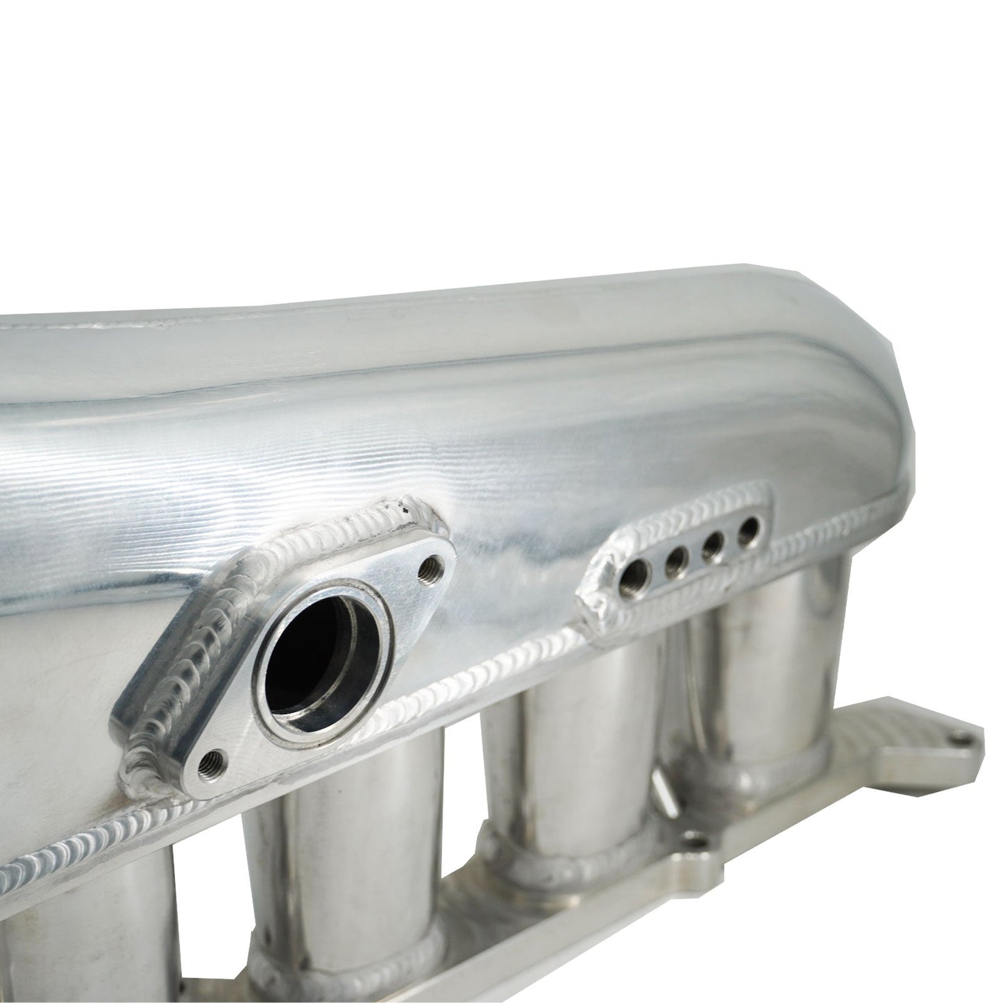 2JZ GE Billet Intake Manifold Fuel Rail Throttle Body 90mm TB Supra 2J Swap 2JZ