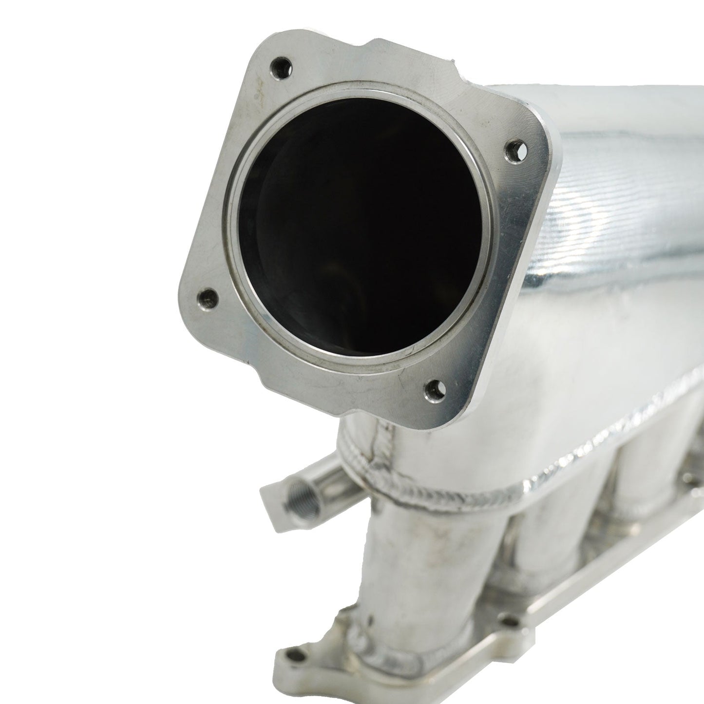 2JZ GTE Billet Intake Manifold Fuel Rail Throttle Body 90mm TB Supra 2J Swap 2JZ