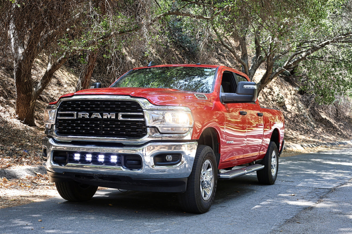 M&R Automotive 2019-24 RAM 2500/3500 Lower Grille Light Pods