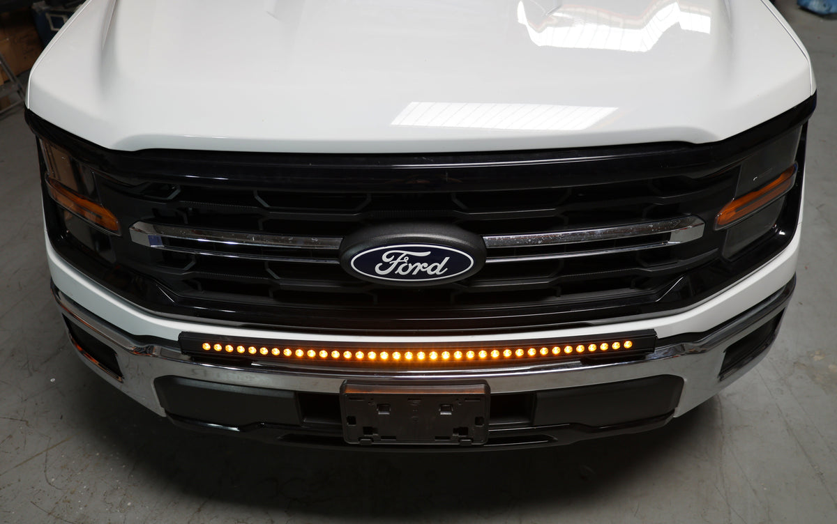 2024+ Ford F150 Tremor 40in Light Bar Standard Bumper - SLIM