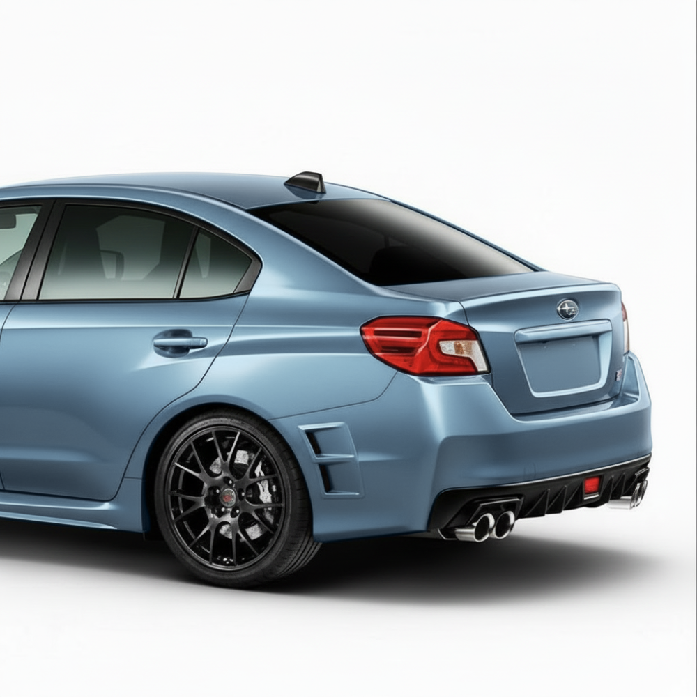 JDMuscle [15-21 WRX/STI] Painted Matched S207 Style Rear Bumper Vents