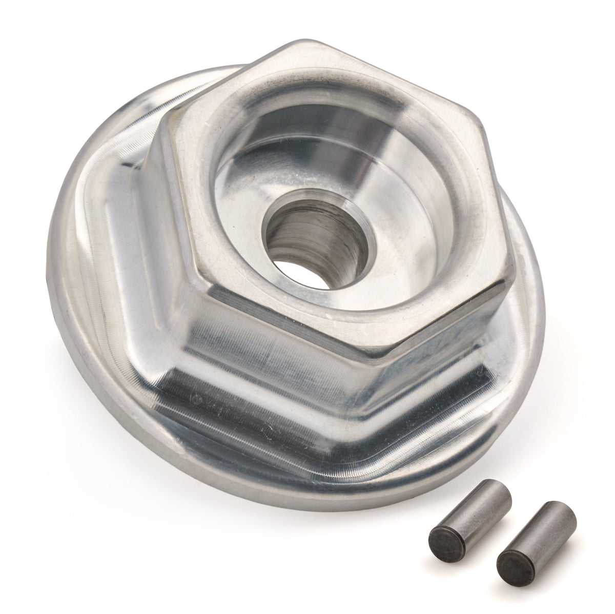 End Cap w/Built-In Nut 1/2in Bolt - EC6111WCNX12