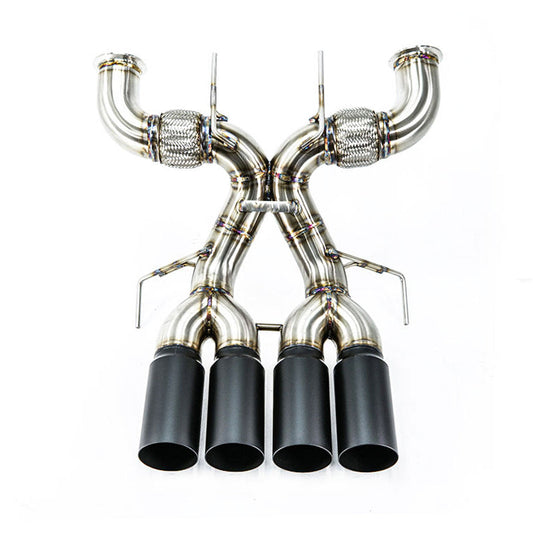 Bull Boost Performance Titanium X Pipe Catback Exhaust System For McLaren 765LT 4.0T V8