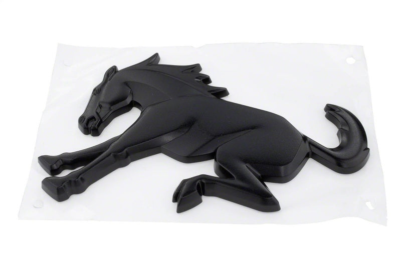 Ford Racing Bronco Rear Emblem - Matte Black M-1447-BRMB