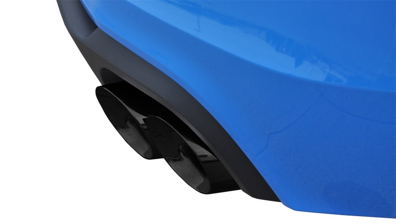 FR SPORT Corsa Performance 13-13 Ford Mustang Shelby GT500 5.8L V8 Black Sport Axle-Back Exhaust...