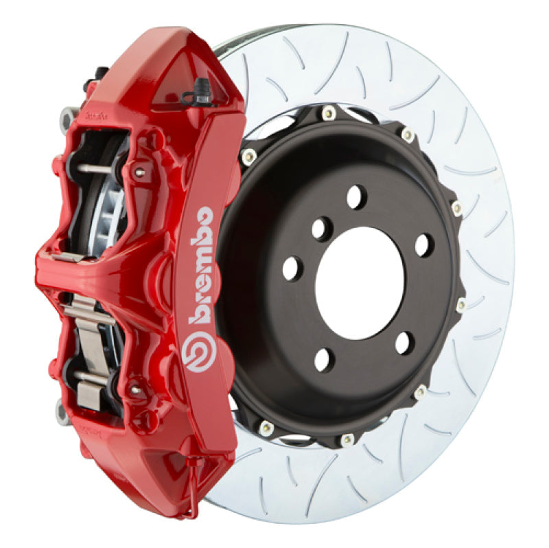 Brembo 12-20 BRZ (ZC6) Front, Slotted Type-3, 6 Piston, 355x32 2-Piece -Red 1M3.8047A2